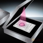 Cook Islands PINK HEART $20 Silver Luxury Line series Edition 3 Swarovski crystal 100g Proof 2014